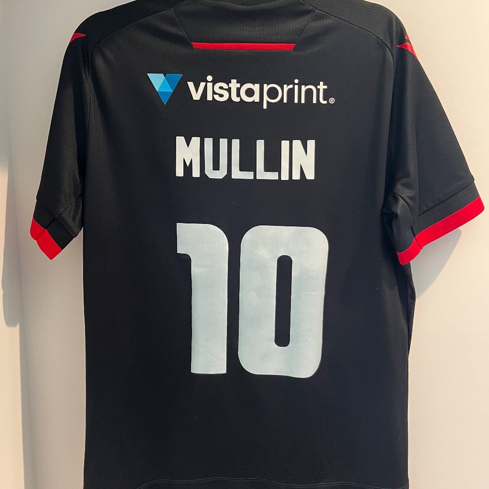 AFC Wrexham 2023/24 Home Soccer Jersey (“MULLIN” 10)